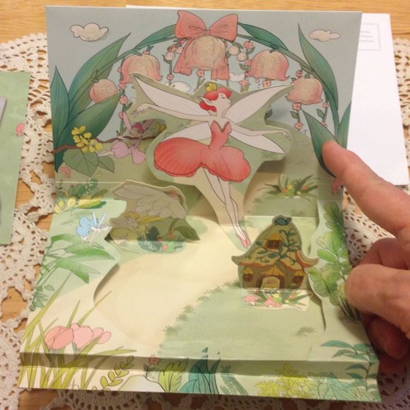 Fairy Pop-up card for birthday or other special occasion - Picture 1 of 5